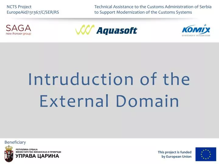 intruduction of the external domain