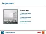 Projektname - slide 1