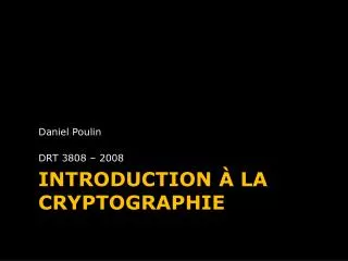 daniel poulin drt 3808 2008