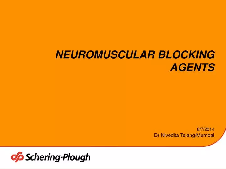 neuromuscular blocking agents