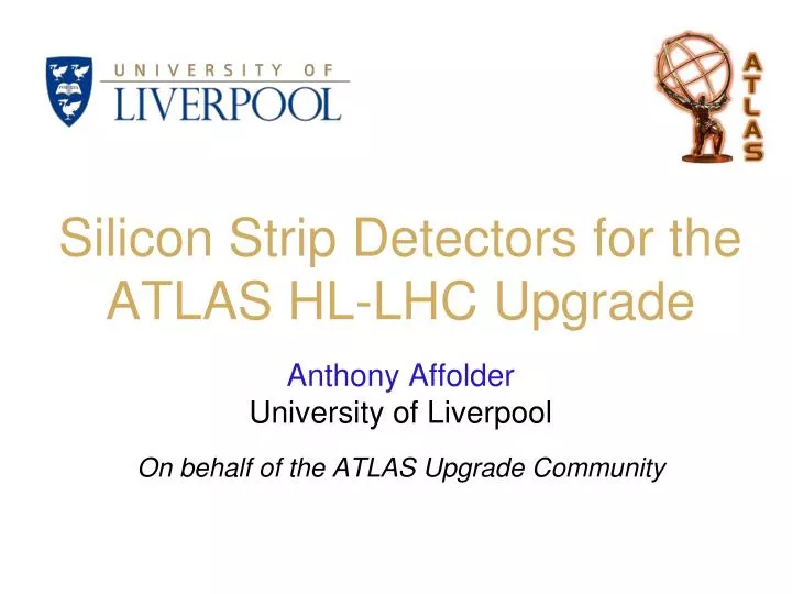silicon strip detectors for the atlas hl lhc upgrade