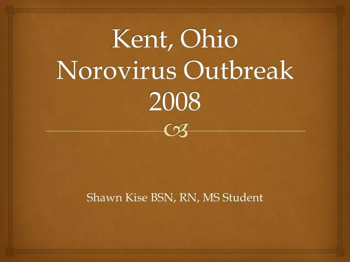 kent ohio norovirus outbreak 2008