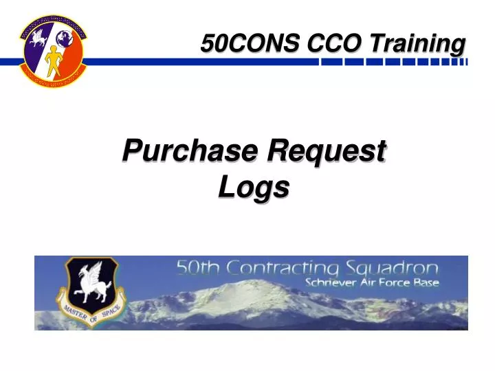 50cons cco training