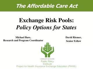 PPT - The Affordable Care Act PowerPoint Presentation, Free Download ...