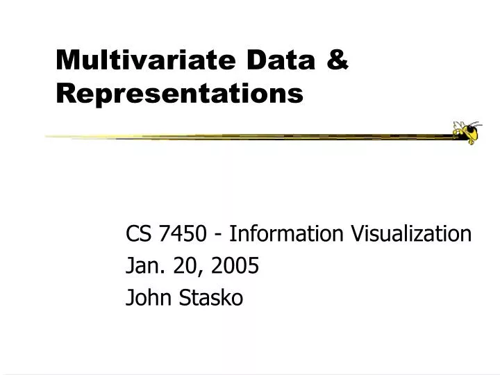multivariate data representations