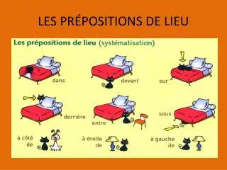 les pr positions de lieu