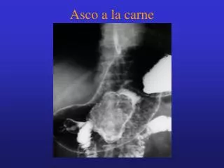 asco a la carne