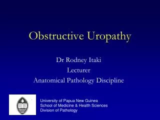 Obstructive Uropathy