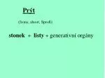 Prýt - slide 1