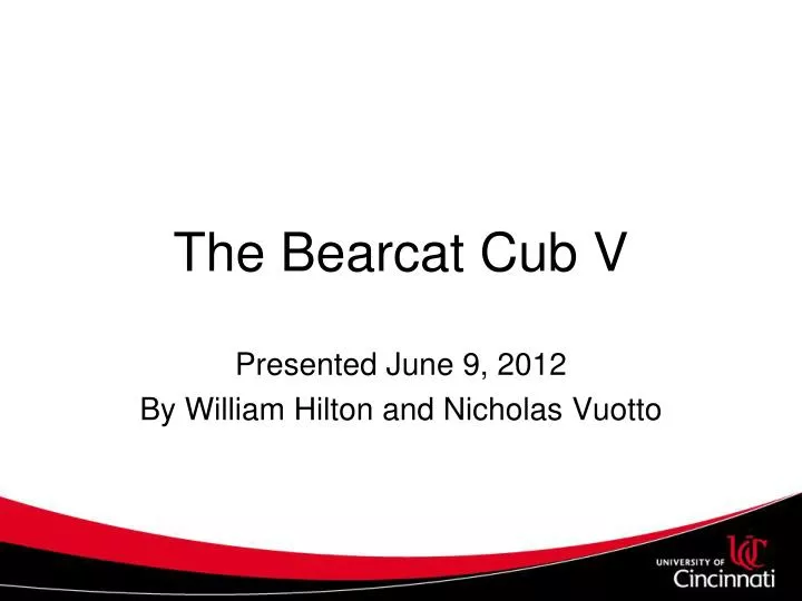 the bearcat cub v
