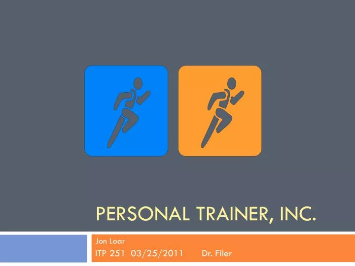 personal trainer inc