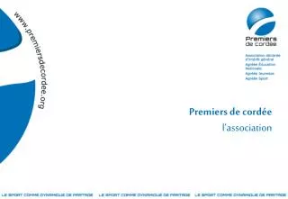 premiers de cord e l association