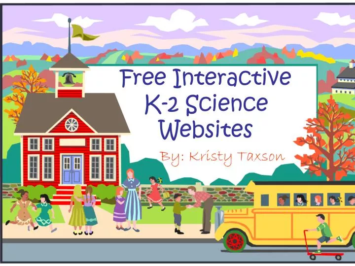 free interactive k 2 science websites