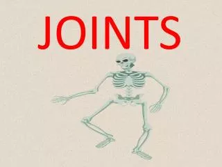 JOINTS