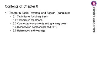 Contents of Chapter 6