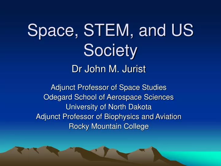 space stem and us society