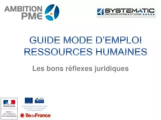 guide mode d emploi ressources humaines