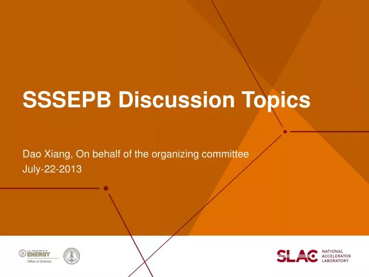 sssepb discussion t opics