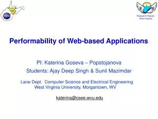 Performability of Web-based Applications