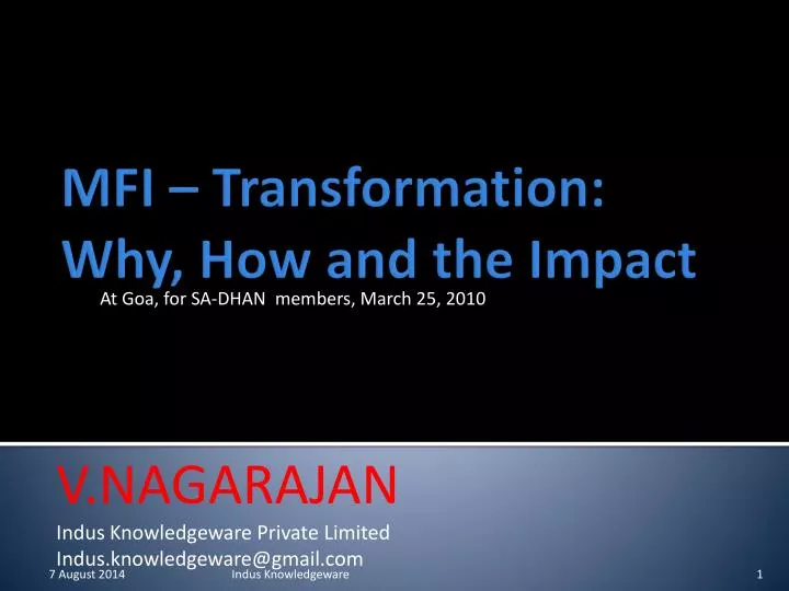 v nagarajan indus knowledgeware private limited indus knowledgeware@gmail com