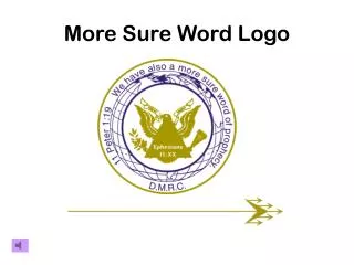 More Sure Word Logo