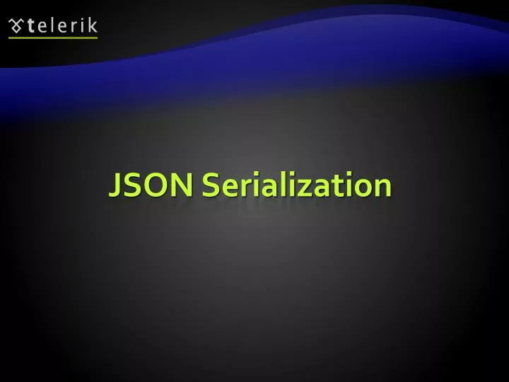 json serialization