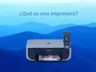 qu es una impresora
