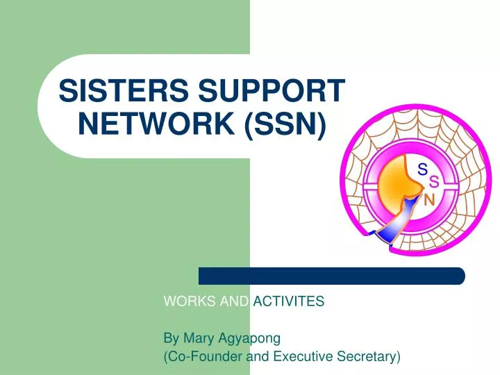 sisters support network ssn