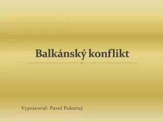 balk nsk konflikt