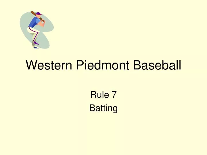 rule 7 batting