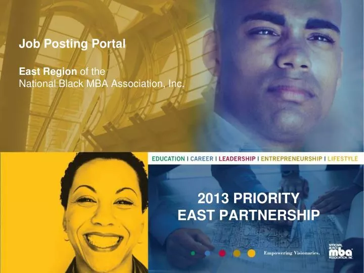 job posting portal east region of the national black mba association inc