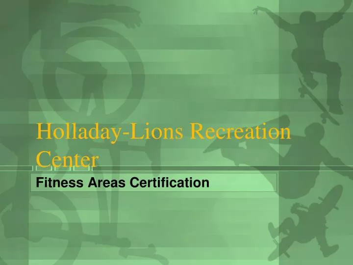 holladay lions recreation center