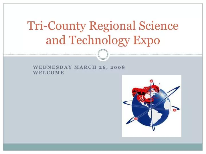 tri county regional science and technology expo