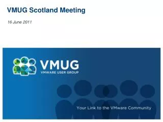 VMUG Scotland Meeting