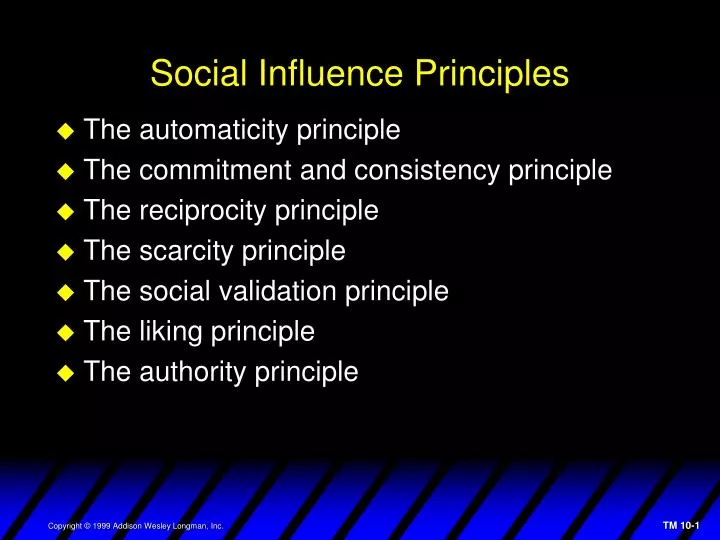 social influence principles