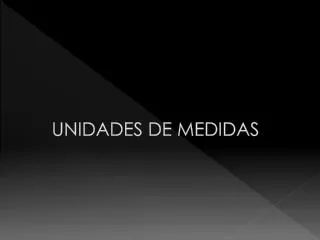 unidades de medidas