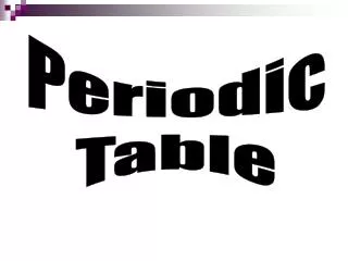 Periodic Table