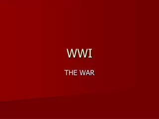 WWI