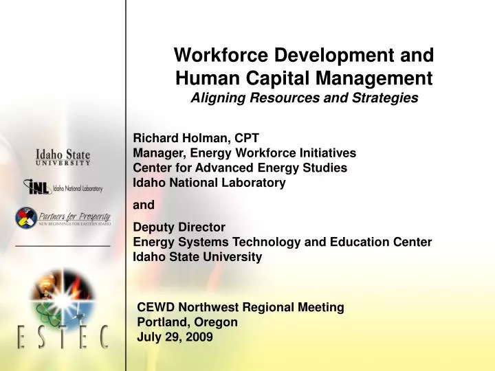 workforce development and human capital management aligning resources and strategies