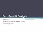 Cost-Benefit Analysis - slide 1