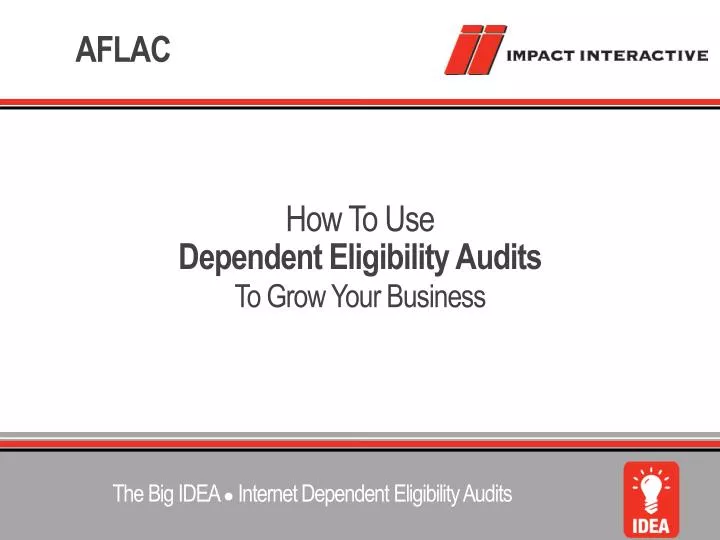 dependent eligibility audits