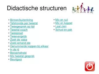 didactische structuren