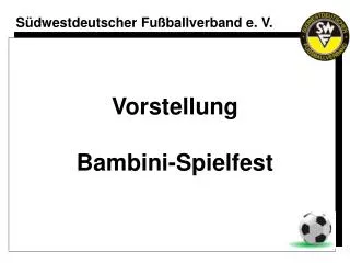 Südwestdeutscher Fußballverband e. V.