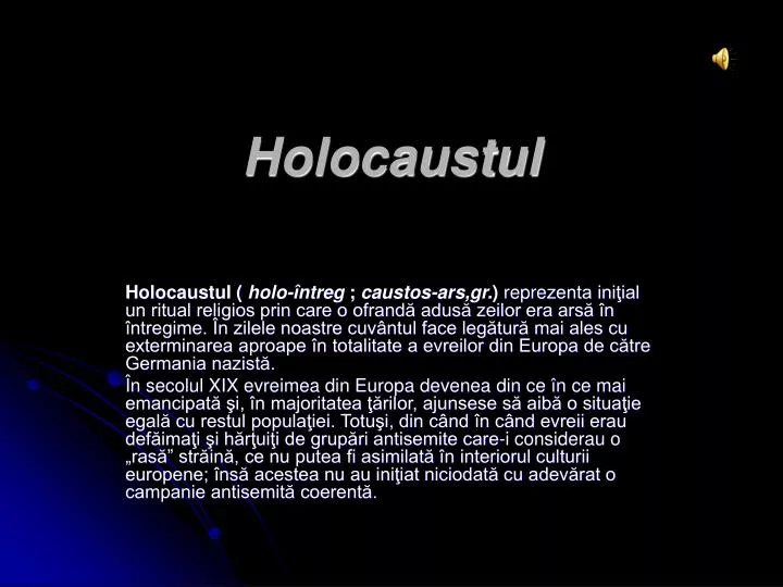 holocaustul