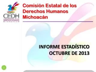 informe estad stico octubre de 2013