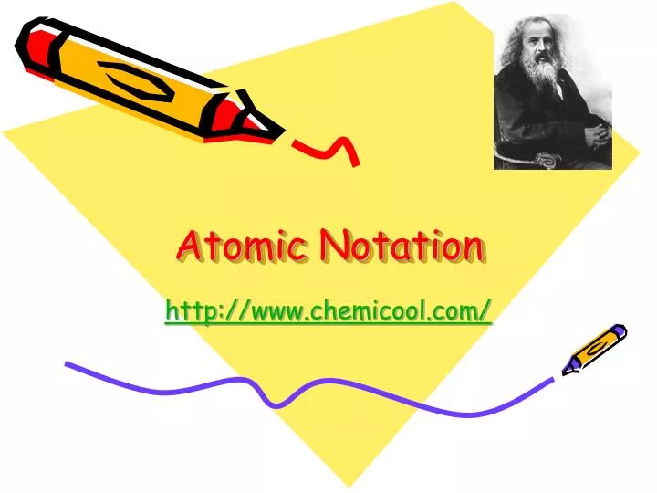 atomic notation