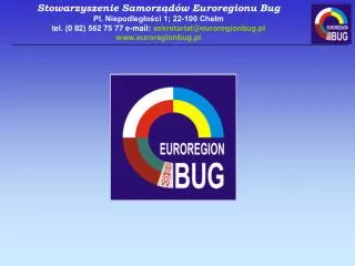 Terytorium Euroregionu Bug