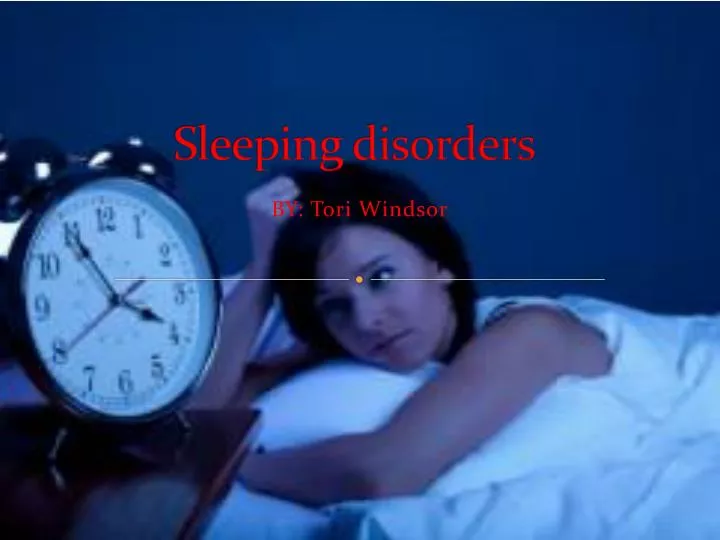 sleeping disorders