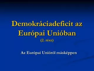 demokr ciadeficit az eur pai uni ban 2 r sz