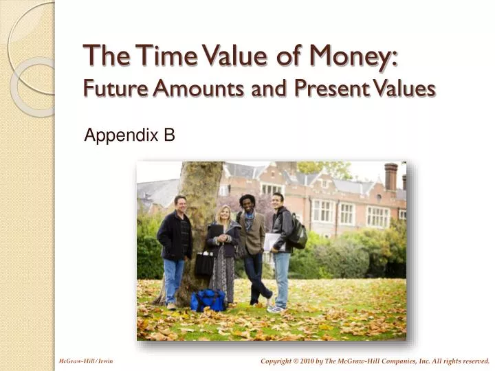 the time value of money future amounts and present values